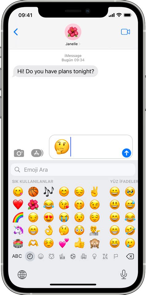 iphone emoji uygulaması